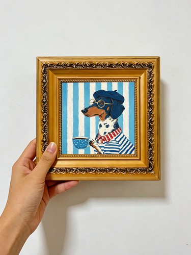 Stylish dog striped shirt - stylish,