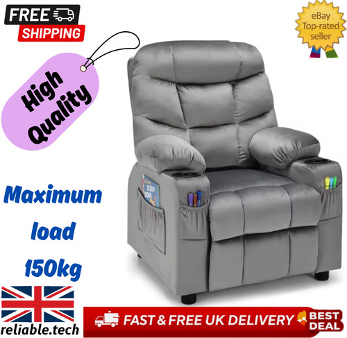 Homcom manual recliner chair - manual,