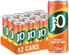 J2O Fruit Juice, Orange and