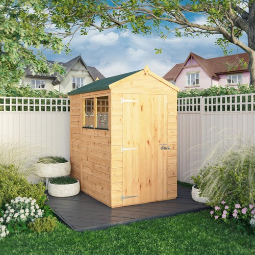 Wooden garden shed - x,