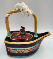 Minton Archive Collection Cat & Mouse Teapot Limited Edition 363 of 2,500 1995