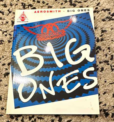 Aerosmith big ones guitar - aerosmith,