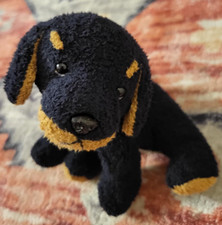 Vintage Russ Luv Pets Plush Biscuit Dog Puppy Soft Toy