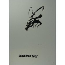 Banksy "GAS MASK FLY" Limited