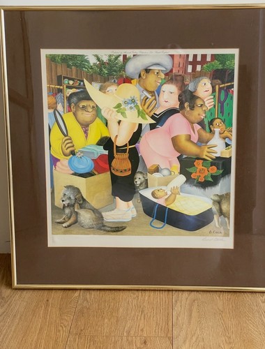 Beryl cook signed print - cook,