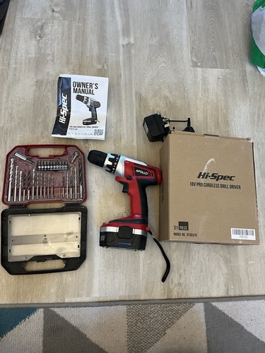 Spec 18v pro cordless drill - hi-spec,