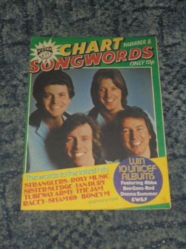 Disco chart songwords - 45, no