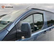 FOR FORD TRANSIT CUSTOM 2012 ON 2PCS WIND DEFLECTORS - VISORS - EXTERNAL FIT