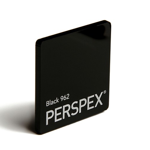 Perspex black 962 - black,