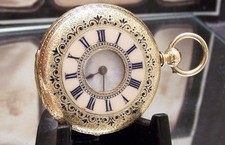 C1870 ANTIQUE SOLID 18K GOLD