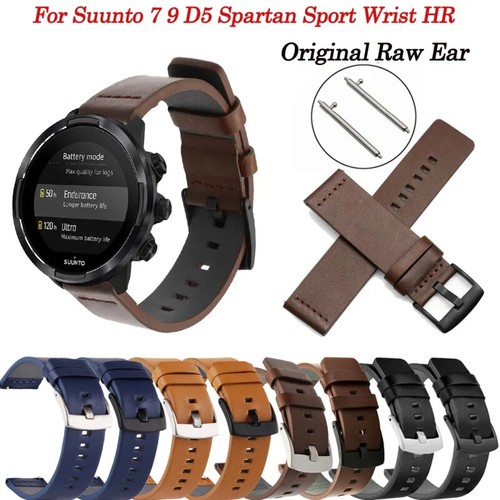 24mm genuine leather watch - 24mm,