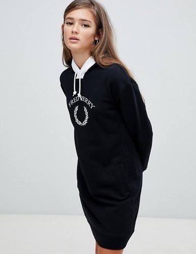 Fred perry laurel wreath hoody - laurel,