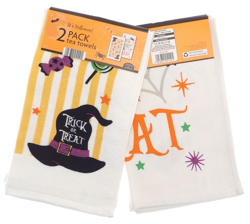Halloween kitchen towel - towel, 100%