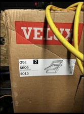 Velux window SK06, low pitch