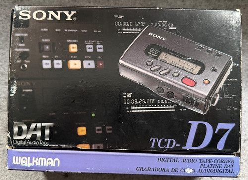 Sony tcd portable dat - sony,