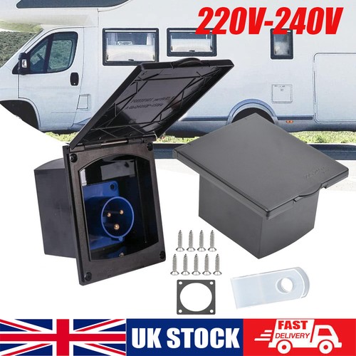 230v mains hook inlet - hook, up