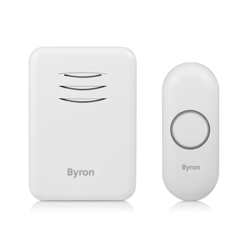 Byron white wireless door - white,