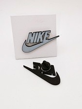 Nike Retro Logo 3D Print Pin Badge Gift Shoe Sneaker Fashion Lover Fan UK Made