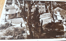 Portmeirion Port Meirion near Porthmadog  Wales,  Photo Precision RPPC 1955