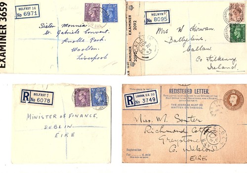 C1945 registered envelopes - 4,
