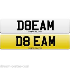 DREAM number plate D8 EAM suit Ferrari Pista F8 McLaren 765LT 720 600 Spider P1