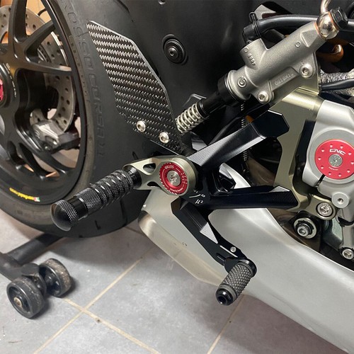 Cnc adjustable rearset foot - cnc,