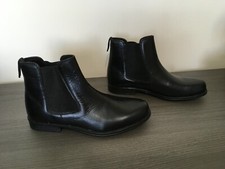 BNWB Clifford James, Men s Leather Boots, Size Uk 8