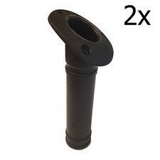 2 x FLUSH MOUNTED FISHING ROD