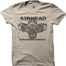 AIRHEAD Boxer bmw twin motorcycle R65 R75 R1200RT biker tshirt 9078