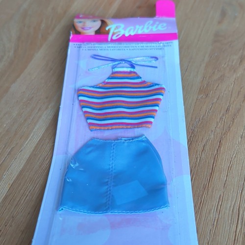 Barbie fashions striped top - fashions,