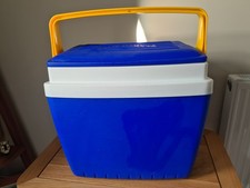 Vintage Thermos Cool Box Picnic Lid Retro Cooler England