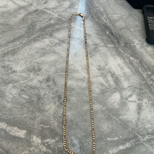 9ct gold figaro chain 375 - gold,