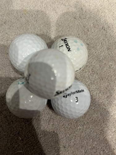 Mixed branded golf balls - 50,