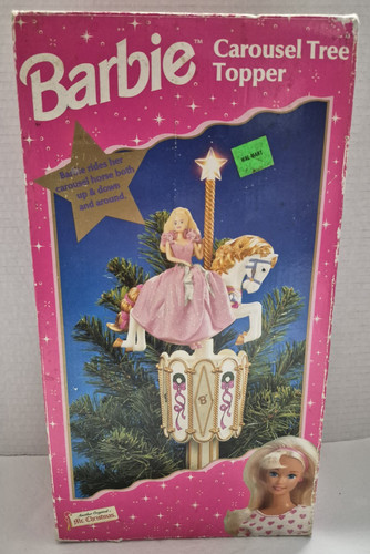 Barbie carousel christmas tree - christmas,