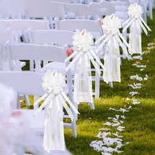 4x Wedding PEW Bow Wedding
