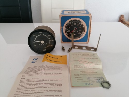Gdr speedometer set wartburg - gdr,