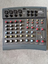 Spirit Folio Notepad mini-mixer, by Soundcraft RW5354, 10 inputs, great sound!