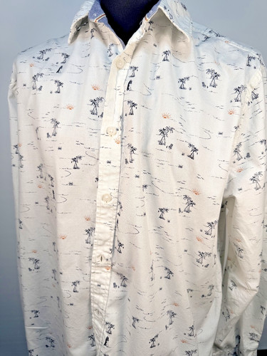 White stuff mens long sleeved - white,