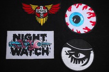 Skate Board Iron/Sew on Patches - 110 Different Types to Choose From