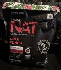 Pruvit Ketones- KETO NAT OS 20 SACHETS - MAUI PUNCH CHARGED Sealed bag