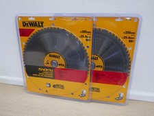 2 X DEWALT DT1926 355MM 66T