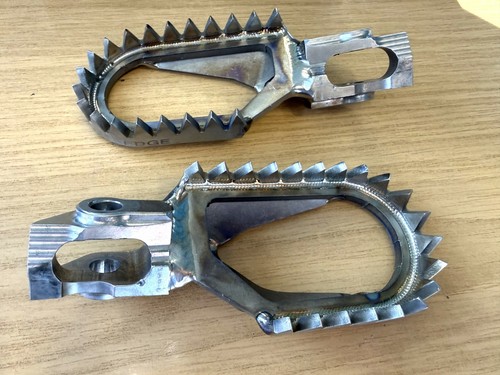 Raptor titanium edge footpegs - raptor,