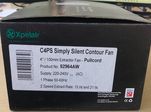 Xpelair c4ps silent - silent, bathroom