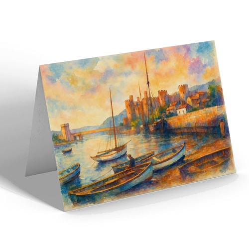 Notelet conway castle - castle, quay