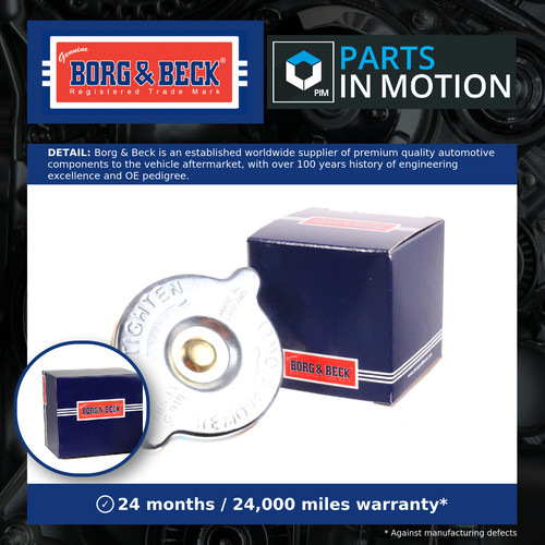 Radiator cap brc65 - radiator, borg
