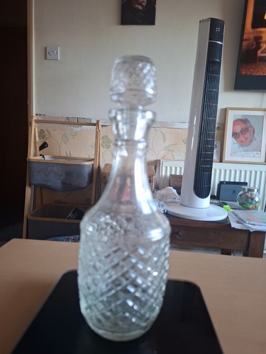 500ml vintage glass decanter - 500ml,