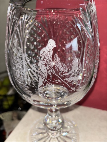 Crystle engraved golf - engraved,