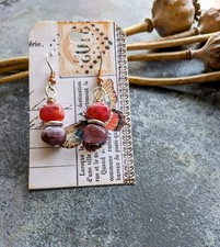 Vintage Bead Earrings ~
