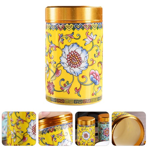 Ceramic tea canister - ceramic,