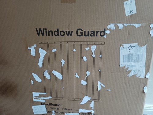 Baby window security bars